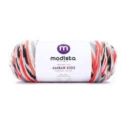 AMBAR KIDS1301 Rojo Gris (jacqard)