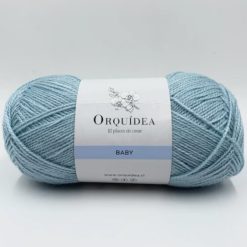 Baby Orquidea 137 Celeste Pastel
