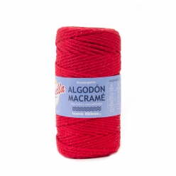 Macrame 4mm 62 Rojo