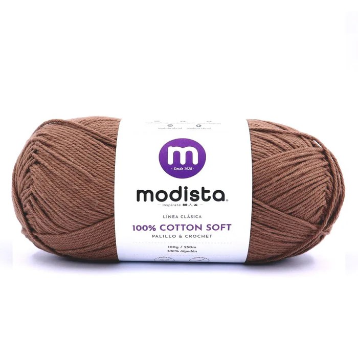 COTTON SOFT 8 Café Claro